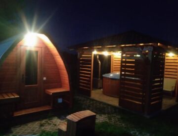 Sauna i bania z jacuzzi